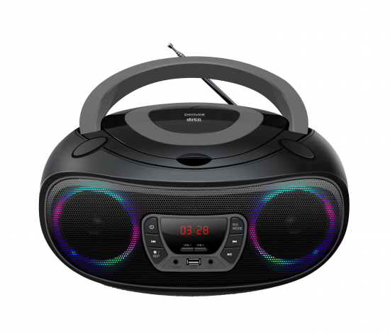 RAD/CD Denver Tcl-212 Bluetooth gris